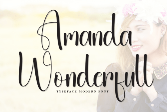 Amanda Wonderfull: A Script Handwritten Font for Web Design
