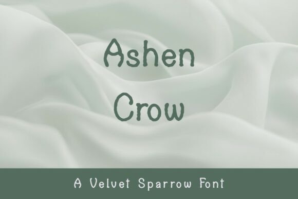 Ashen Crow: The Perfect Script Handwritten Font for Makers