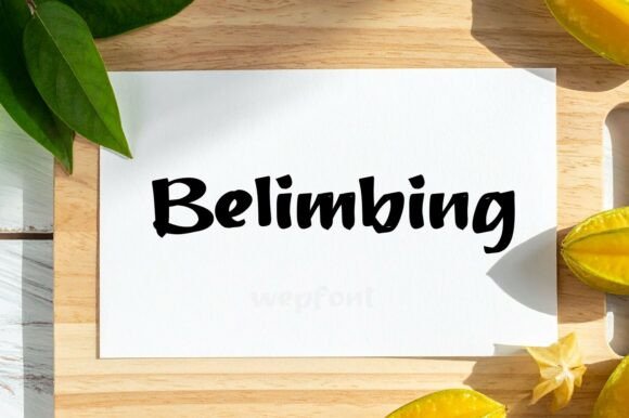 Belimbing Font Review: Authentic Script for Campaigns