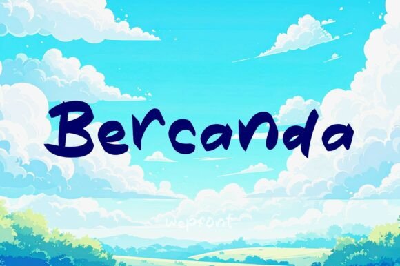 Bercanda: A Whimsical Script Handwritten Font for Editorial Design