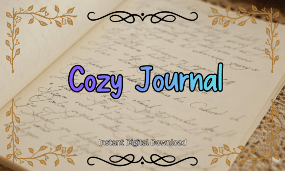 Cozy Journal: A Soft Handwritten Font for Makers