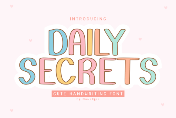 Daily Secrets Font Review for Social Media Campaigns