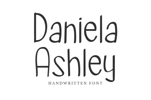 Daniela Ashley Typeface for Elegant Branding Projects