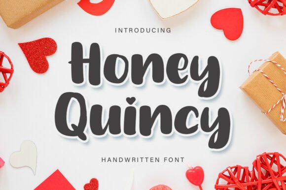 Honey Quincy: A Warm Script Handwritten Font for Editors