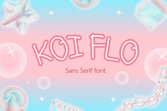 Koi Flo: A Modern Script Handwritten Font for Editors