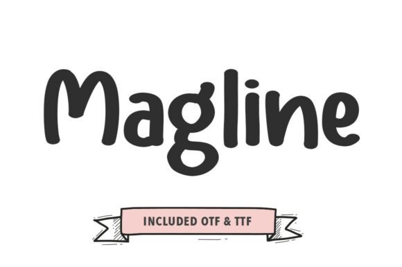 Magline Font Review: A Bold Script for Modern Branding