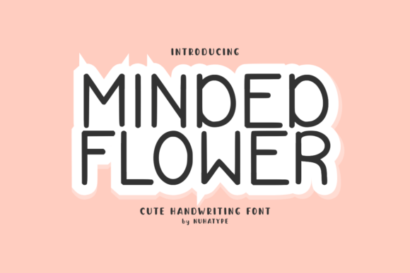 Minded Flower: A Soft Script Handwritten Font for Web Design
