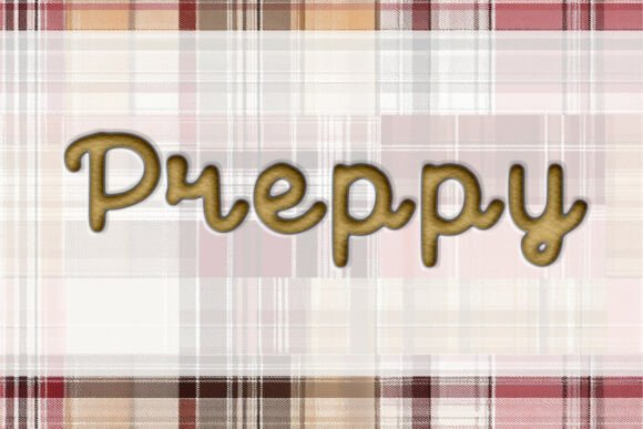 Preppy Font: The Perfect Script Handwritten Typeface for Crafters