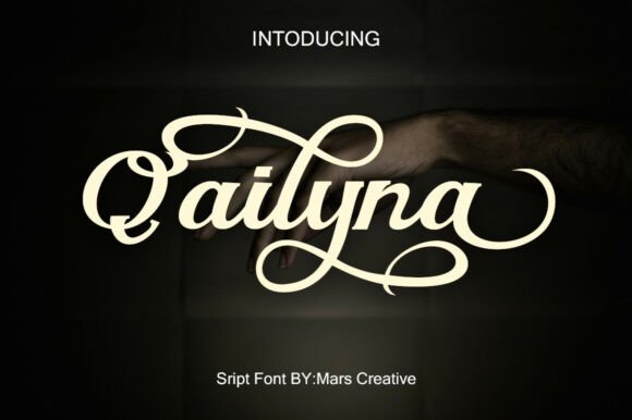 Qailyna Font Review: Elegant Script for Designers