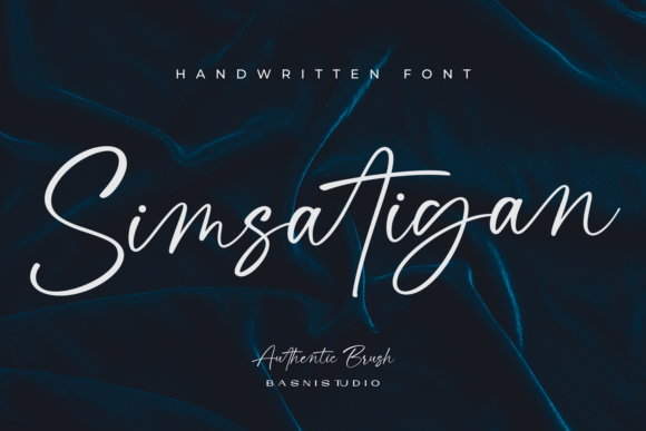 Simsatigan: The Casual Handwritten Font for Modern Web Design