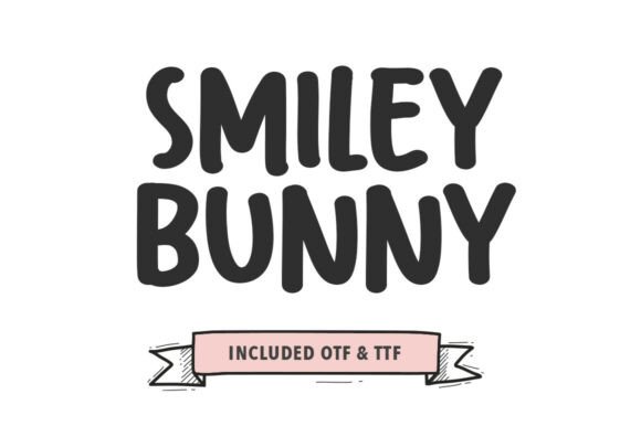 Smiley Bunny Font for Bold Web Headers