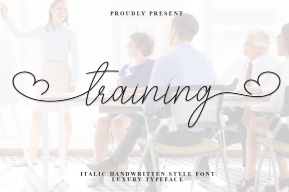 Training Font Review: A Charming Script for Designers