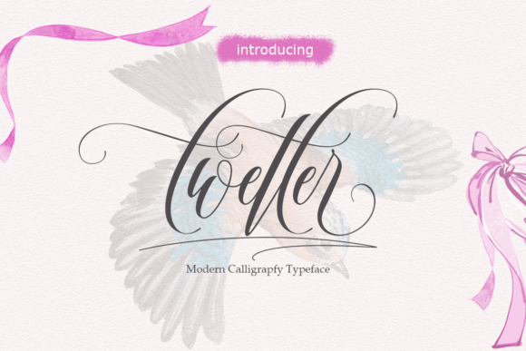 Twetter: A Dynamic Script Font for Modern Web Design