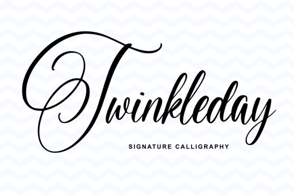 Twinkle Day Font for Elegant Branding Projects