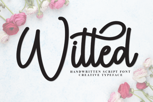 Witted Script Font for Modern Web Design